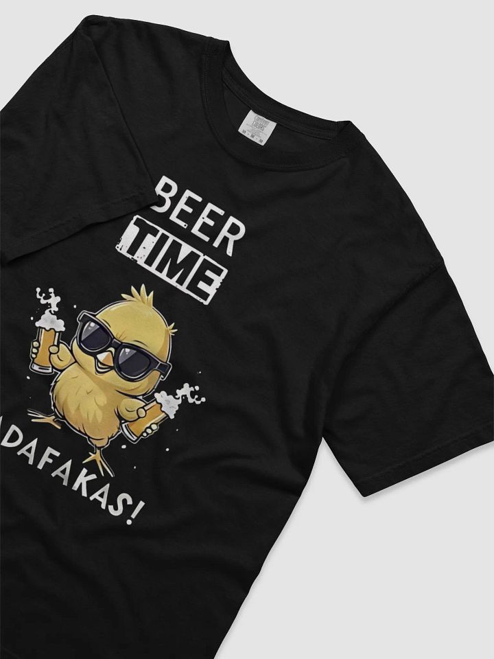 Funny Beer Time Chick T-Shirt product image (2)