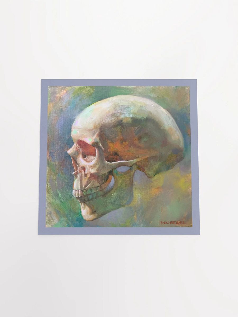 skulls don't frown print product image (4)
