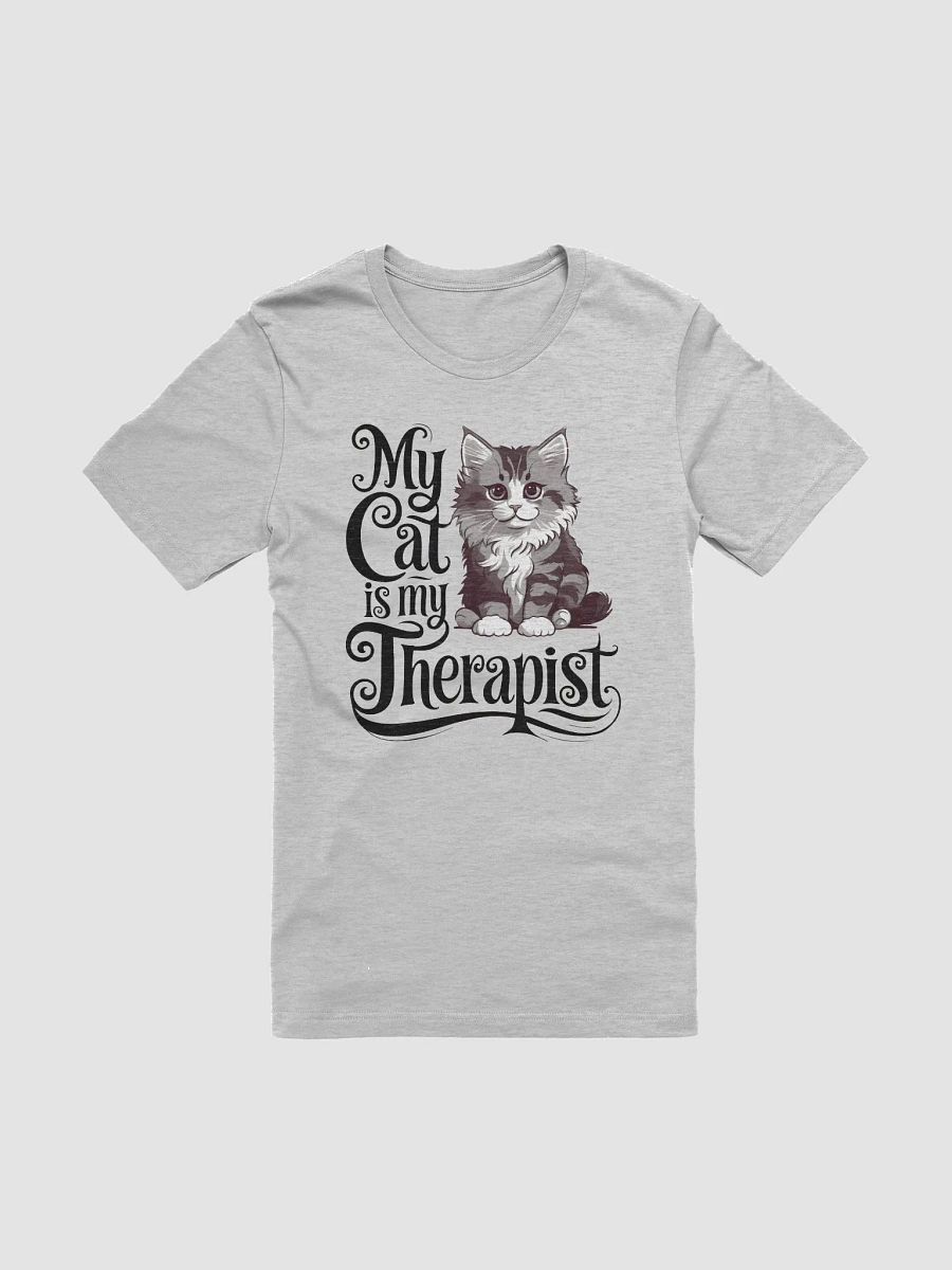My Cat is My Therapist T-shirt product image (13)