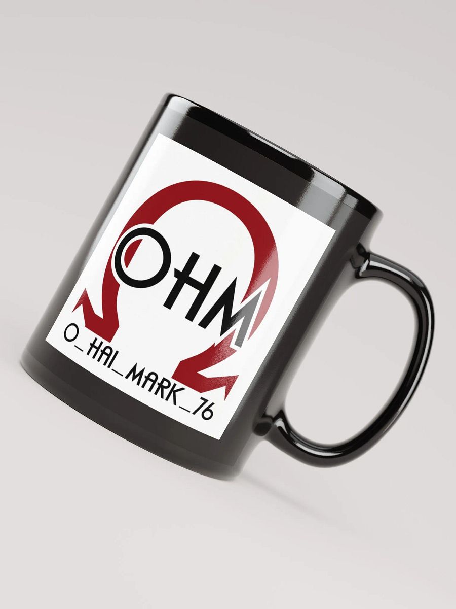 Black Mug White Logo product image (7)