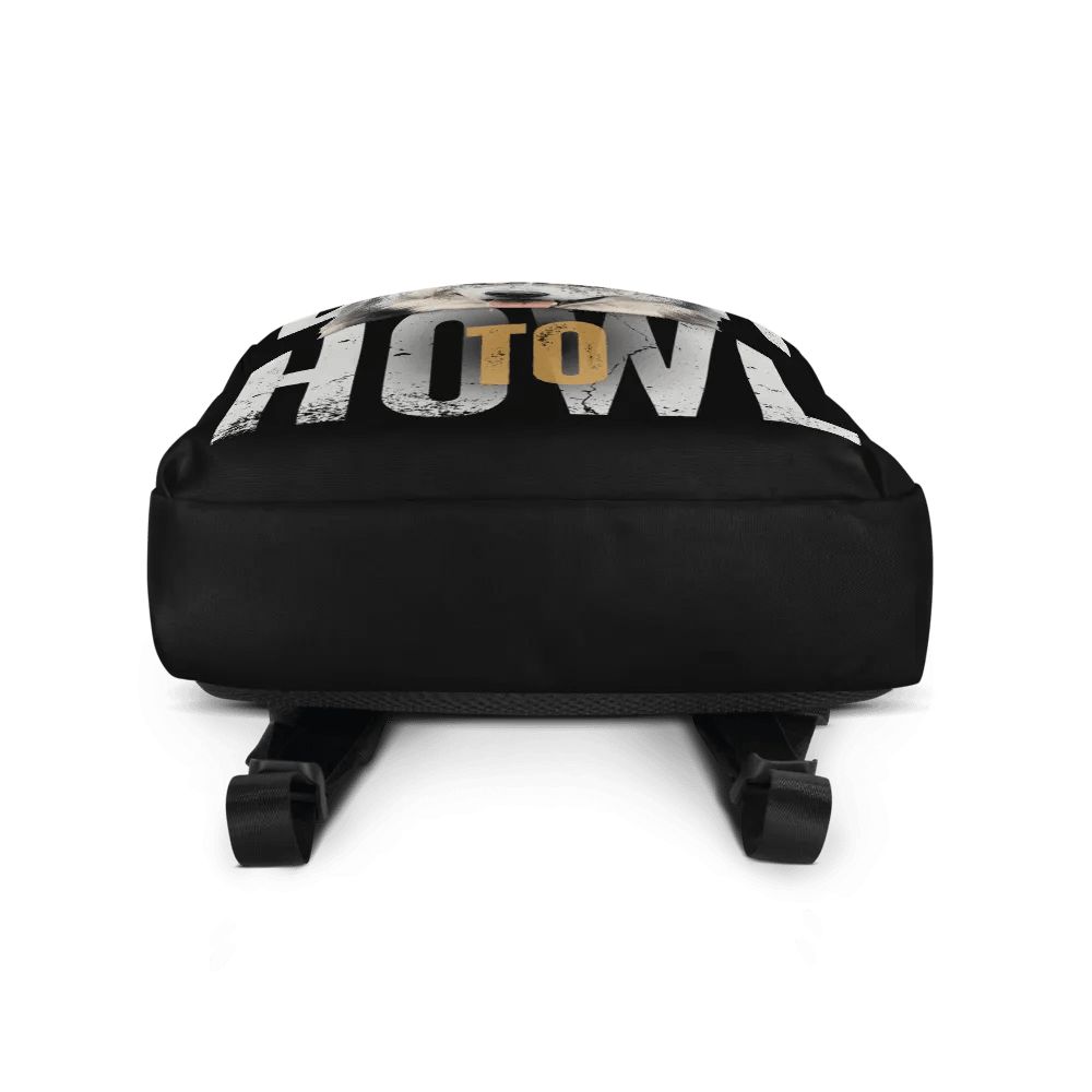 Born To Howl All-Over Print Backpack product image (7)