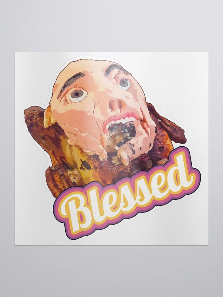 Blessed be thy basted sticker product image (1)