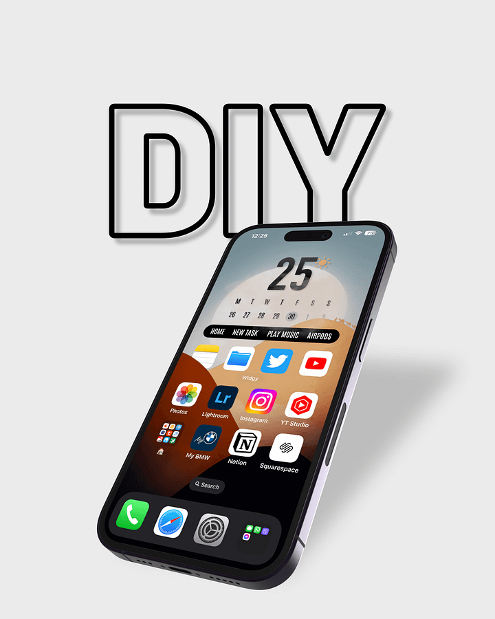 Namib Desert iOS16 Widget Complete Pack (DIY Pack) product image (1)