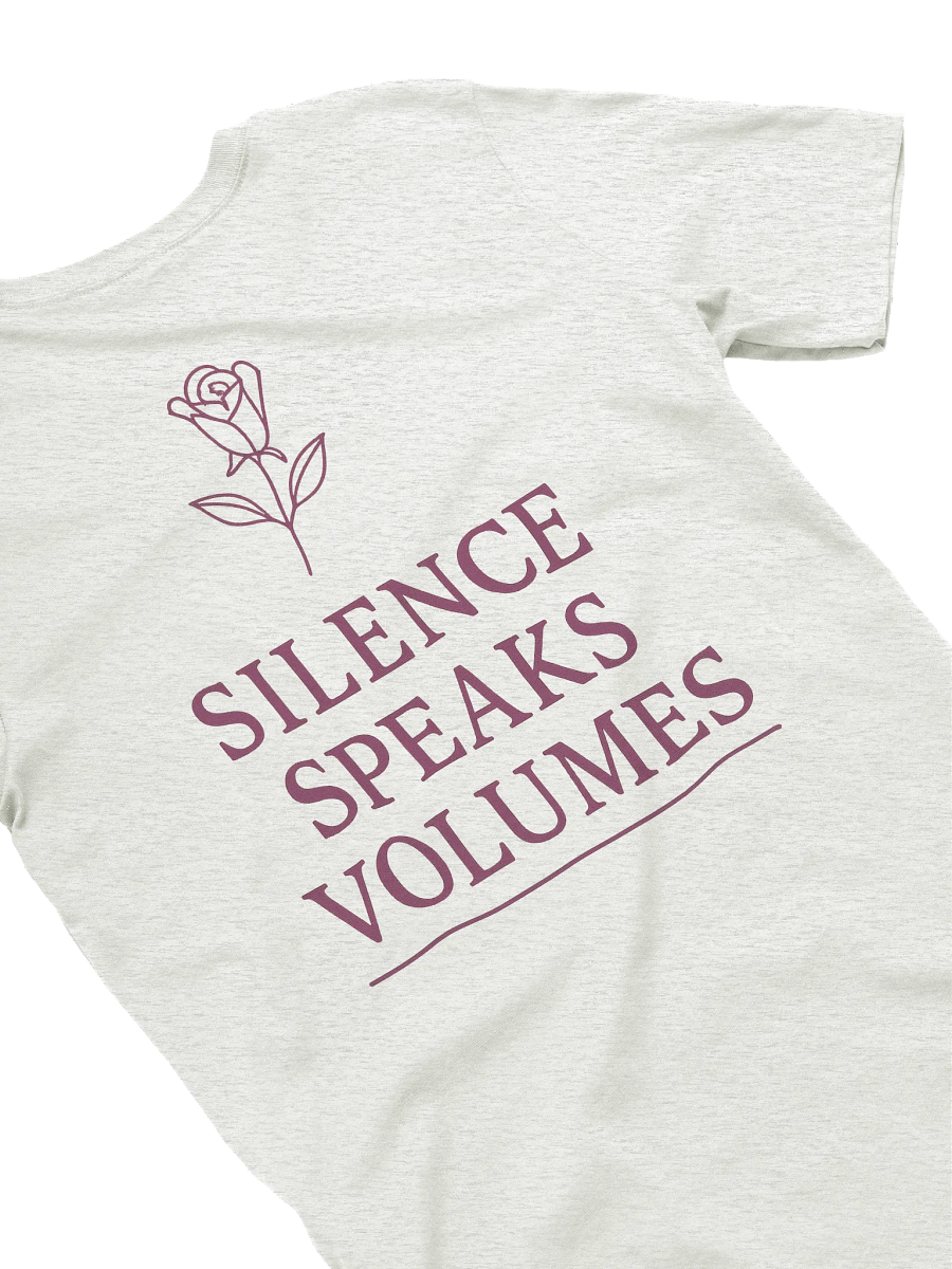 Her Silence Hits Different Tee product image (6)