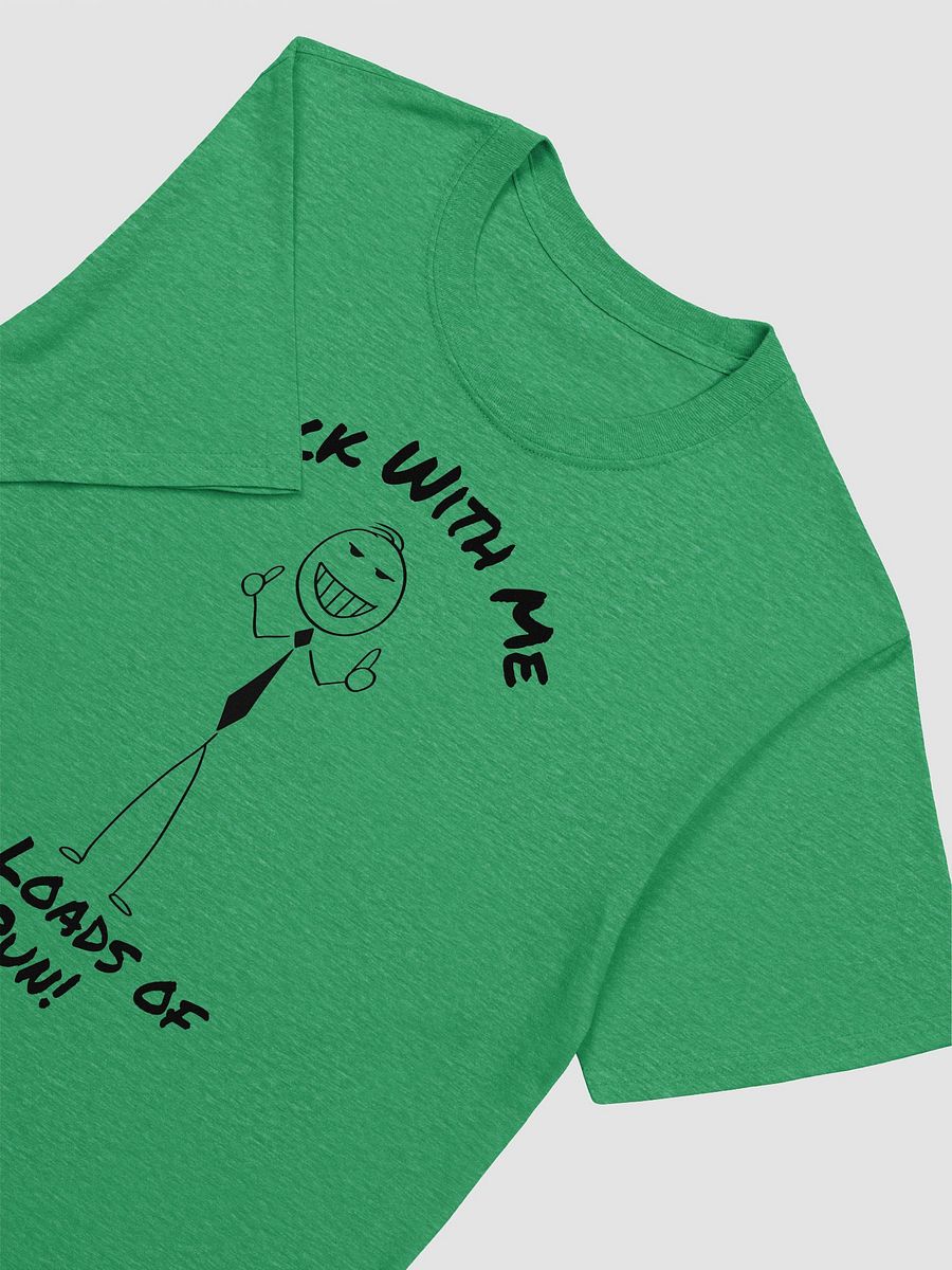 "I'm Loads of Pun" Stick Figure Unisex T-Shirt product image (9)