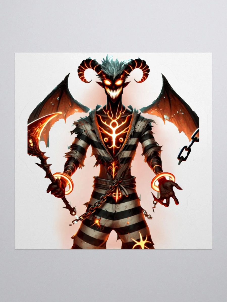 Kryme’s Infernal Vinyl Sticker 🔥💀 product image (1)