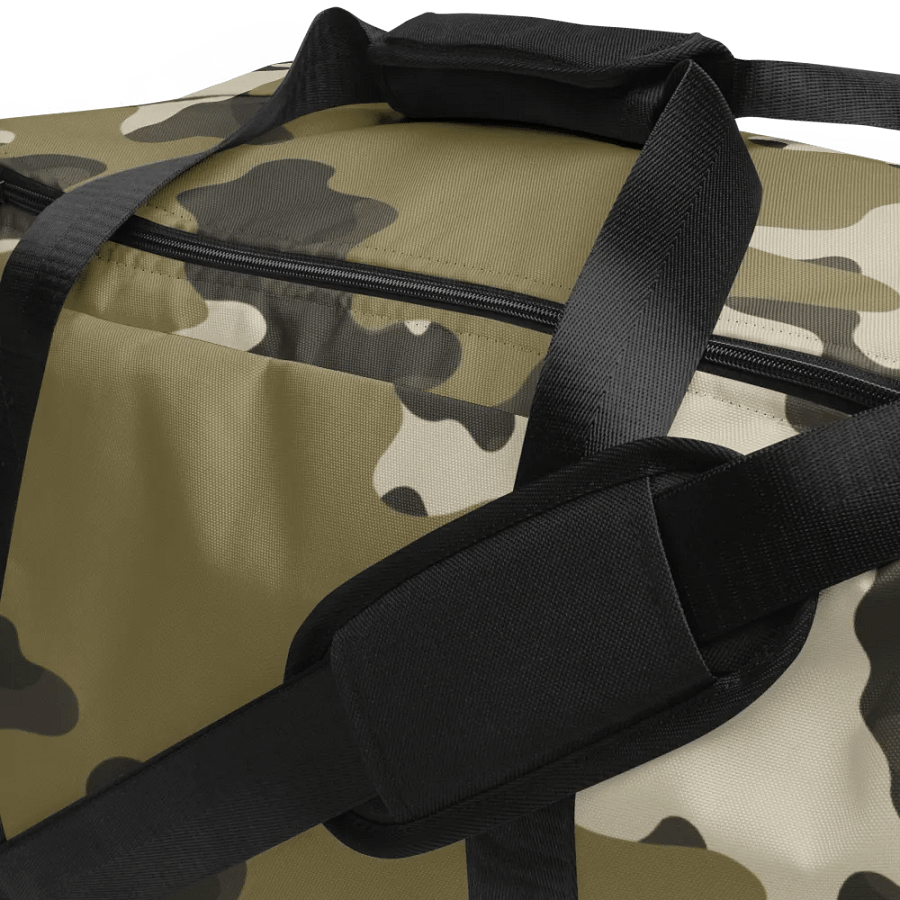Adaptable Camo All-Over Duffle Bag product image (6)