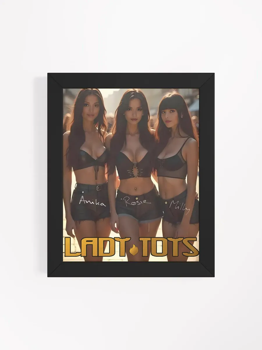LADY TOYS - Signed Framed Poster product image (4)
