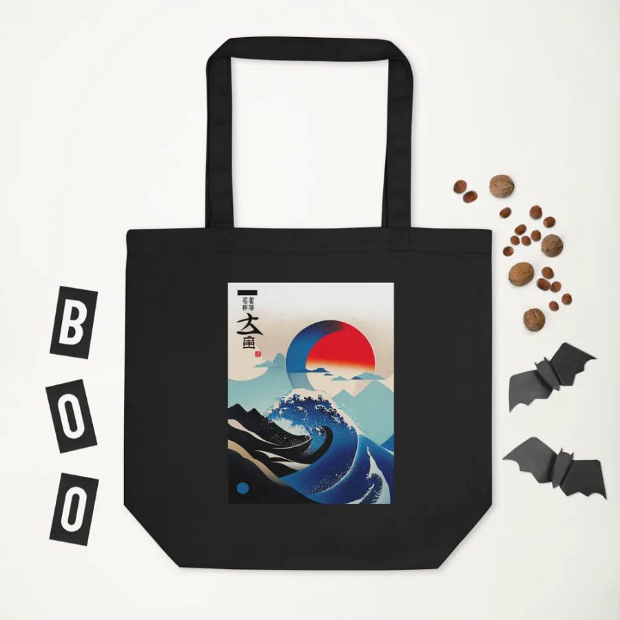 Geometric abstract art in Japanese style product image (3)