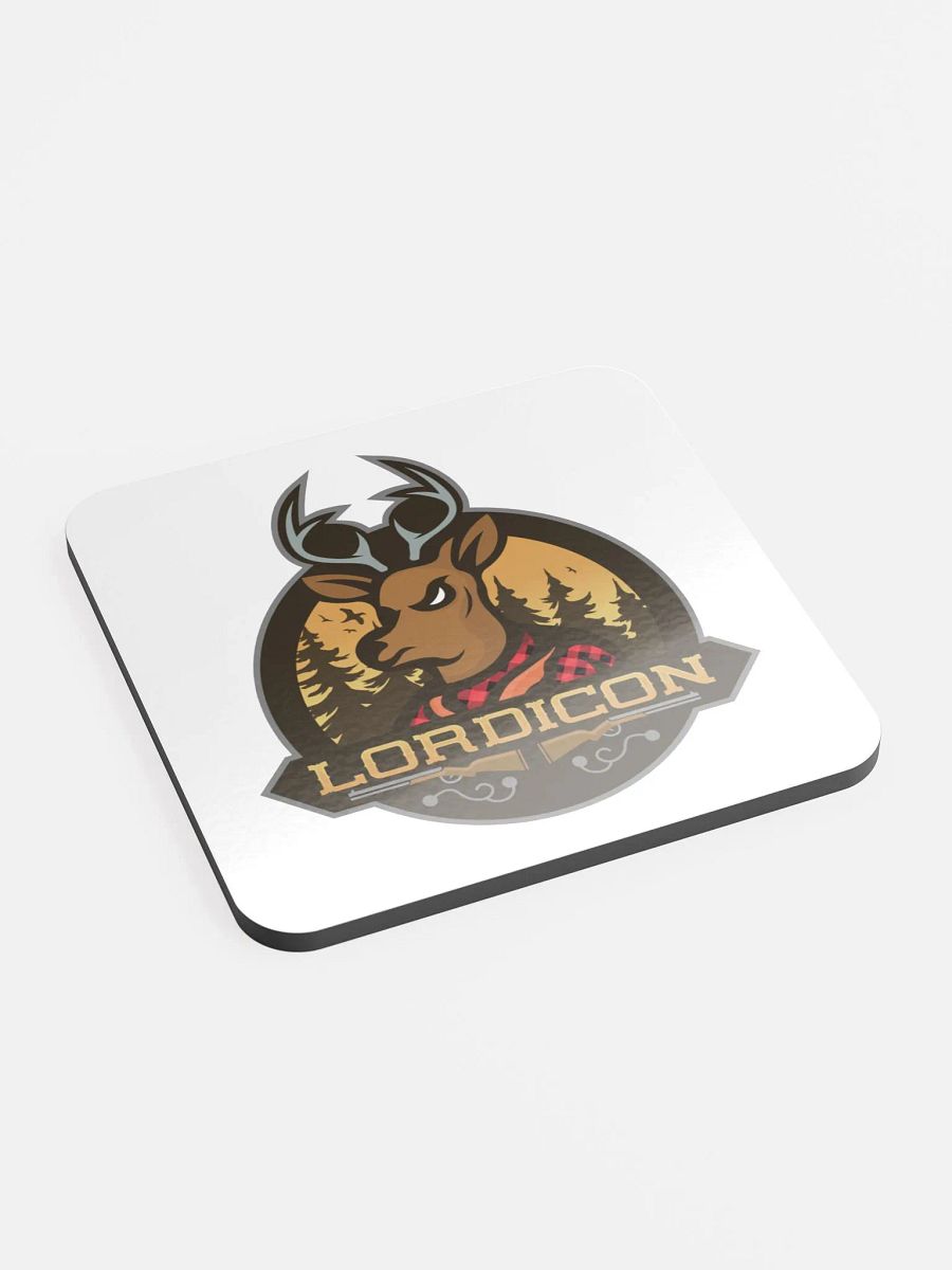 Lordicon Logo Cork Coaster product image (2)