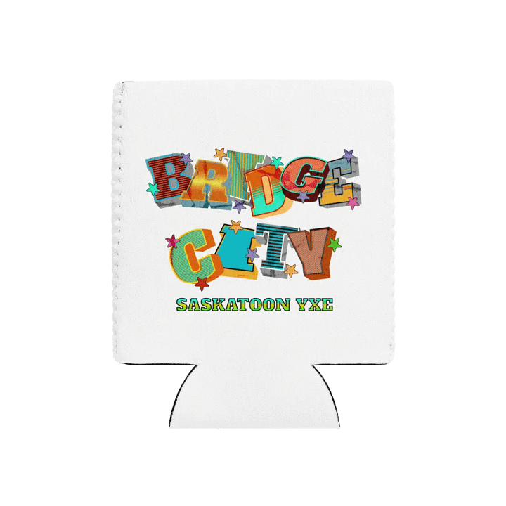 Bridge City Saskatoon Saskatchewan YXE Starry Night Can Cooler product image (1)