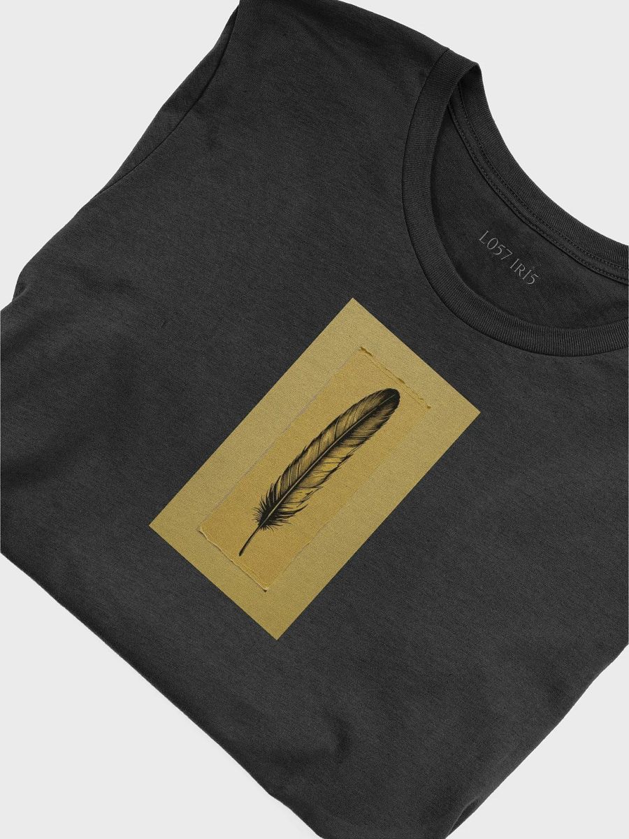 Yellow Feather Unisex Tee + Backprint product image (6)