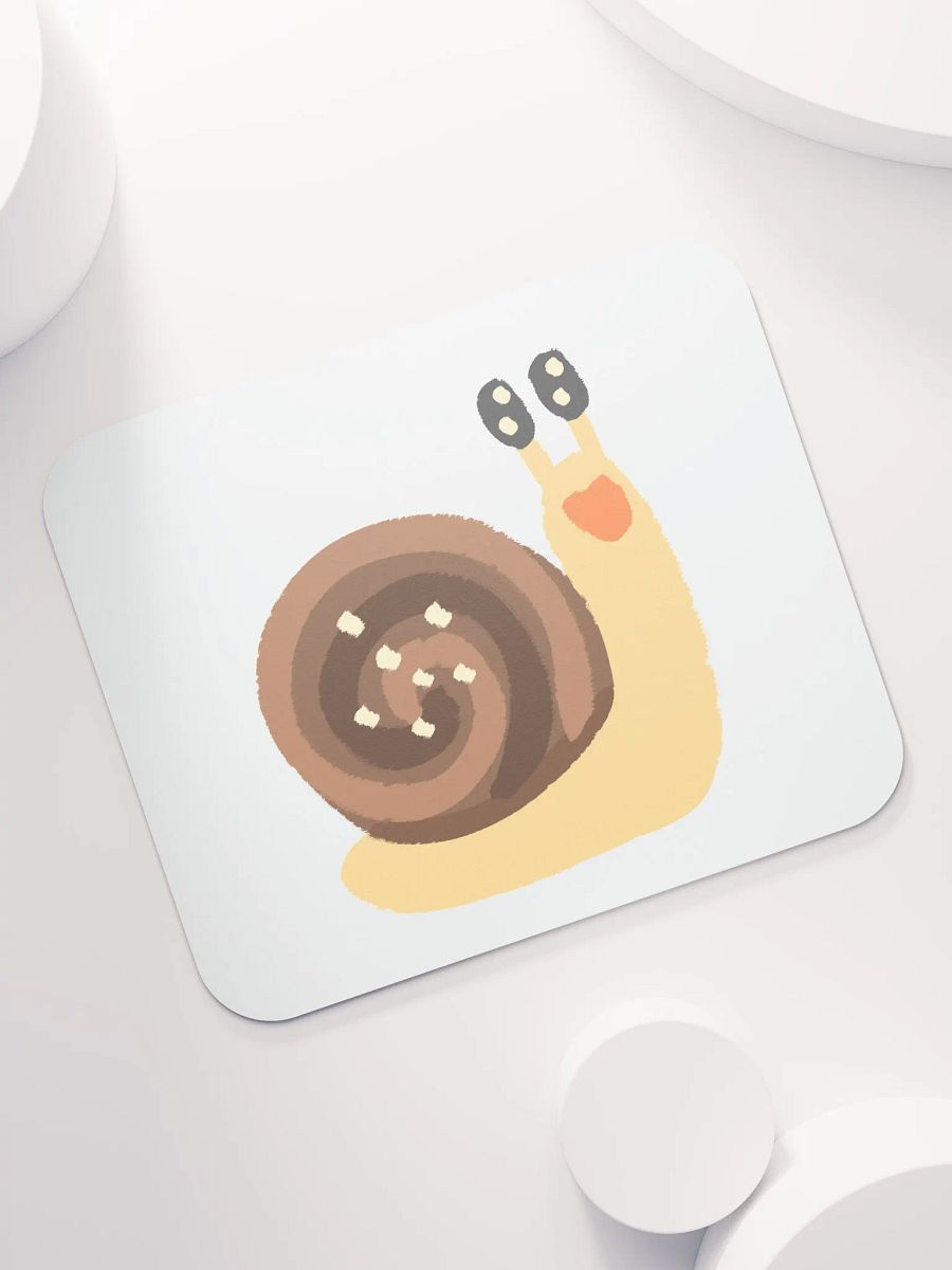 Silly Snail \ small mouse pad product image (7)