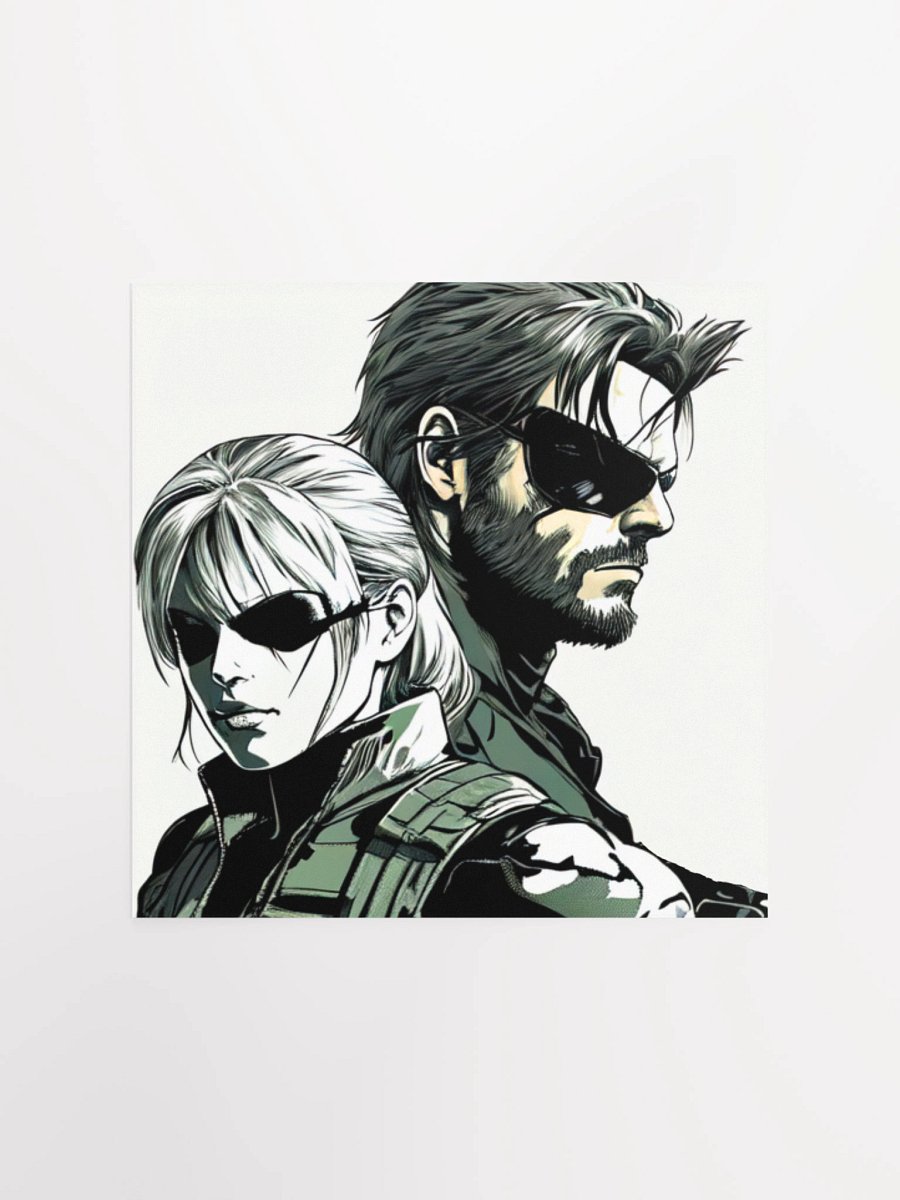 Contrast Tactical Matte Poster product image (2)