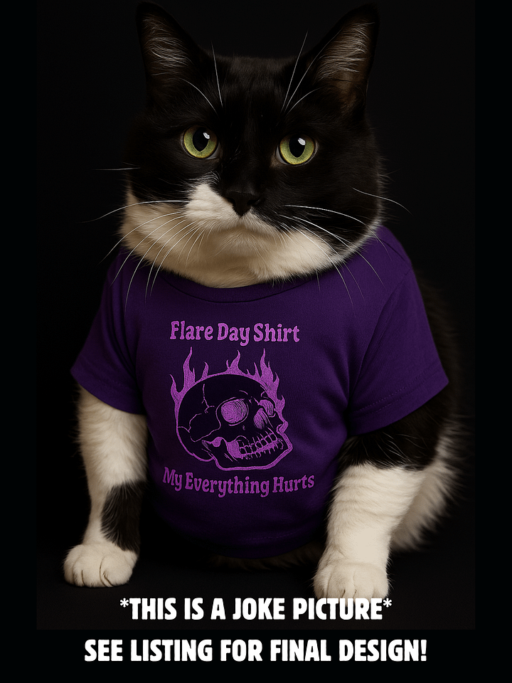 My Everything Hurts! Supersoft Unisex Tee (Purple Design) product image (2)
