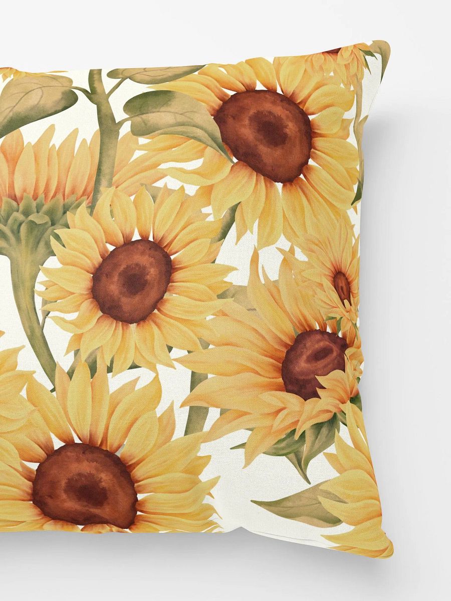 COTTAGE SUMMER SUNFLOWER PATTERN - Basic Pillow product image (3)