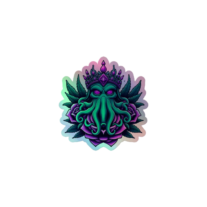 Cthulhu Royalty Sticker V.1 product image (1)