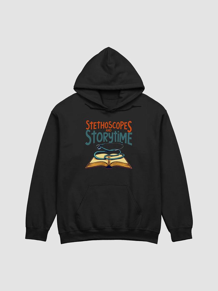 Stethoscope,book, and Storytime Classic Hoodie product image (10)