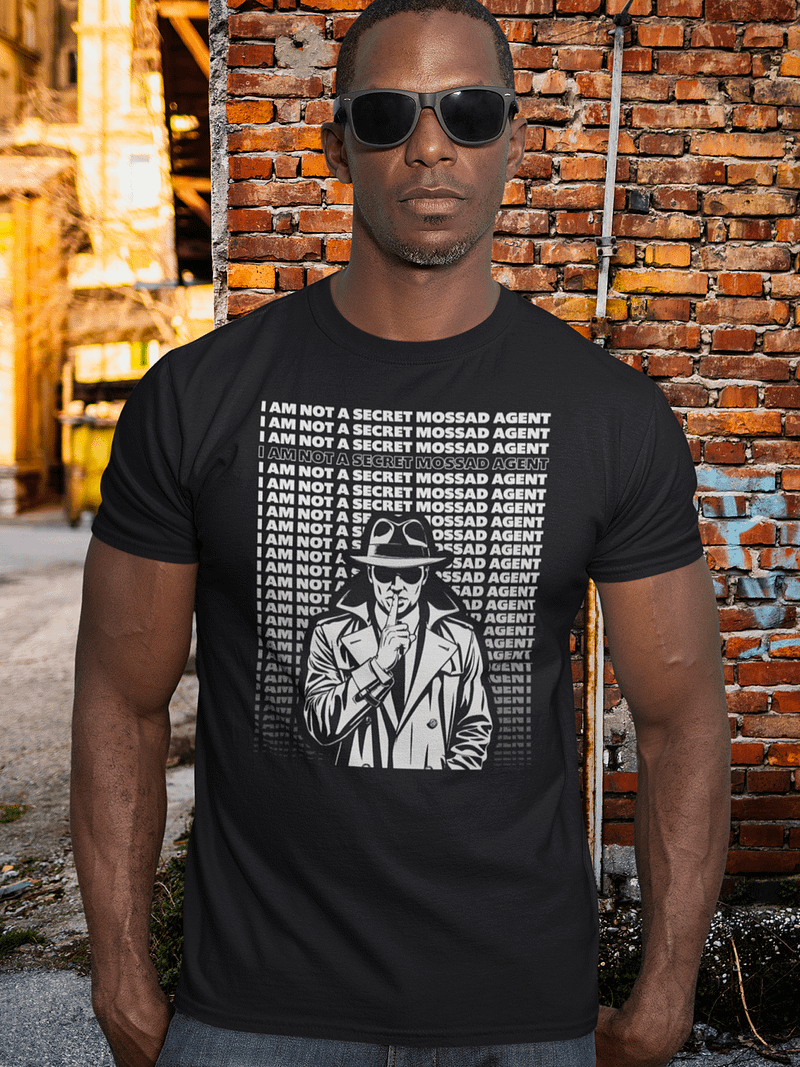 Secret Mossad Man T-Shirt - Unisex Fit
