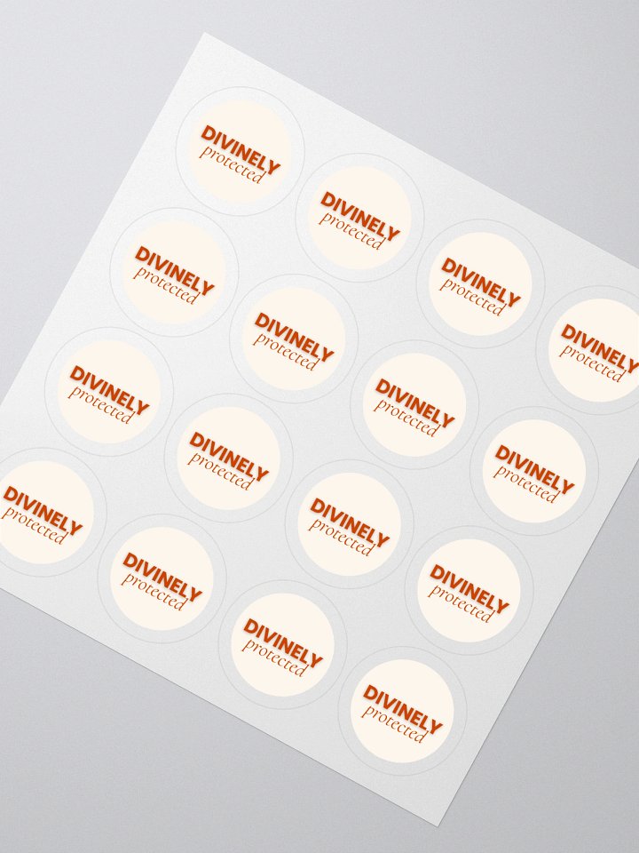 Divinely Protected Stickers product image (2)