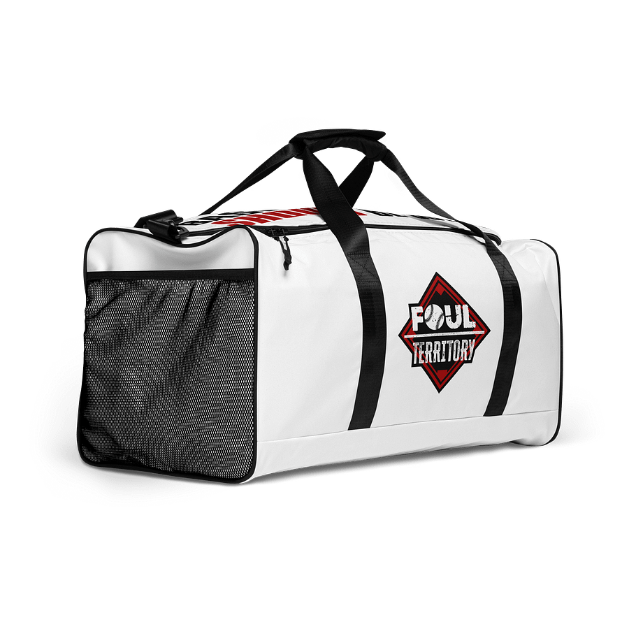 Foul Territory White Duffle Bag product image (4)