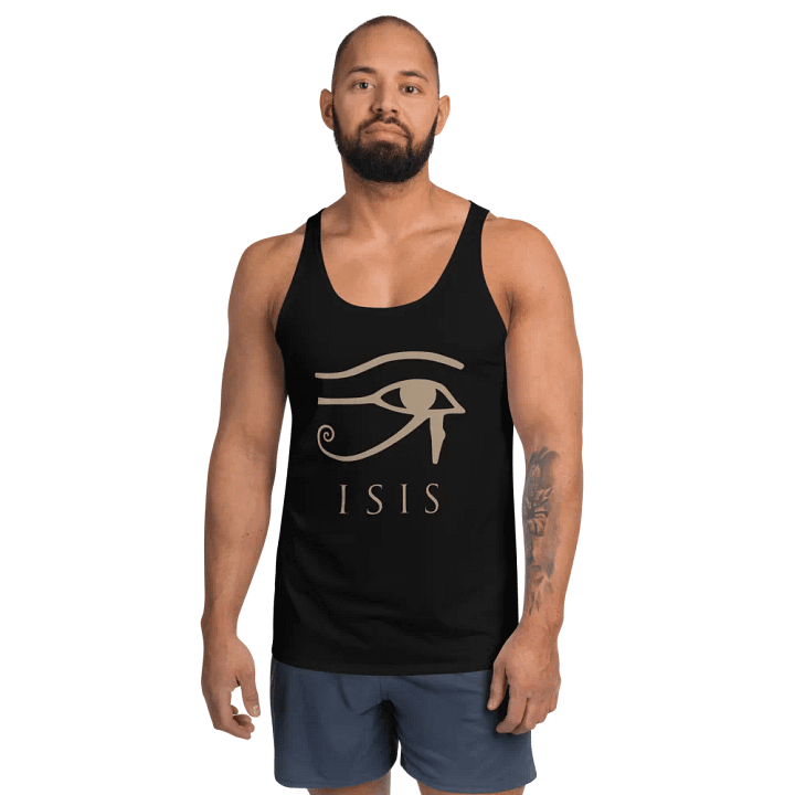 Isis Black All-Over Tank Top product image (1)