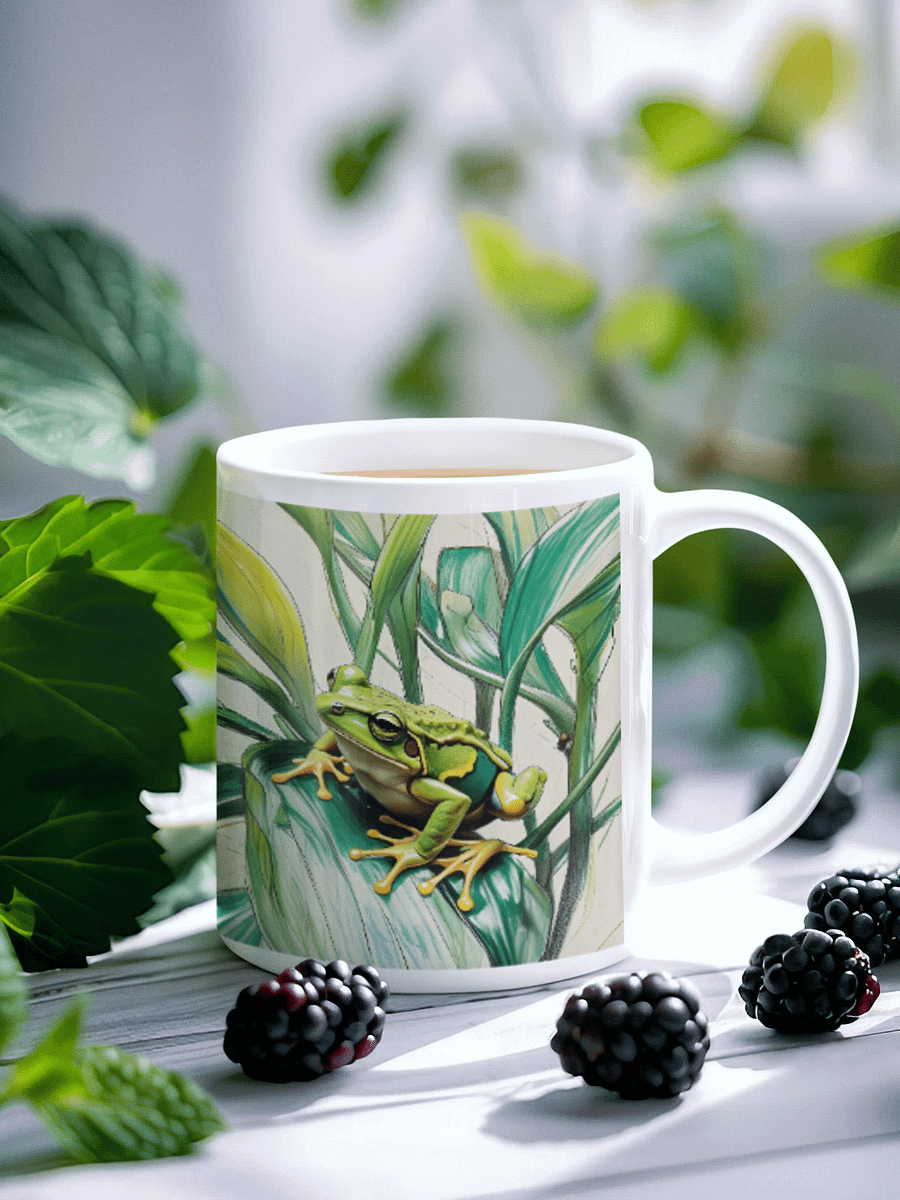 Froggy Tropical Oasis Mug product image (1)