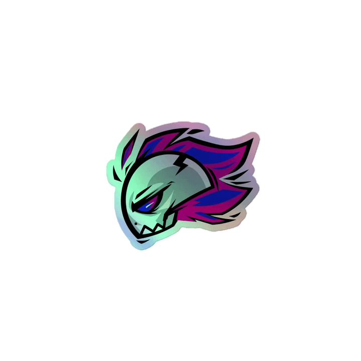 Ryshok Holographic Sticker Pink & Blue product image (1)