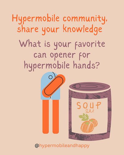 Whether hand powered, electric, under-cabinet mounted, or whatever, I have never found a can opener that doesn’t hurt my hand...