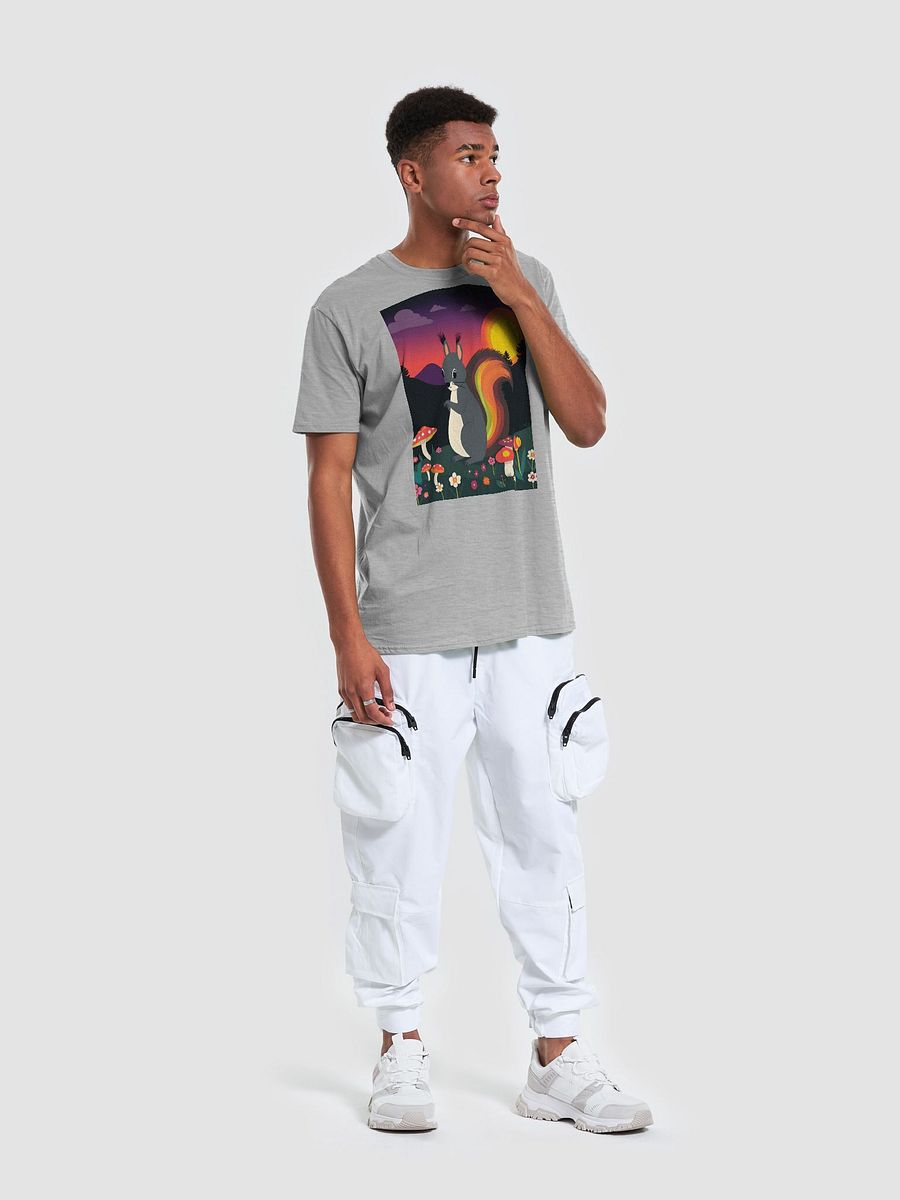 Sunset Squirrel Unisex Tee product image (5)