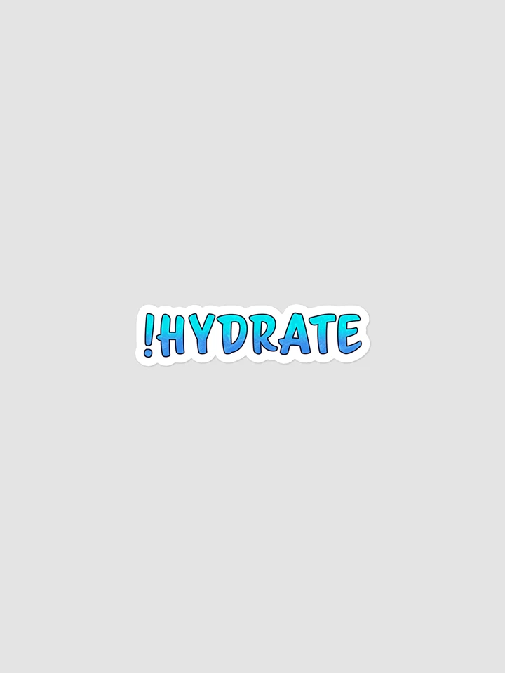 Hydrate Sticker product image (1)