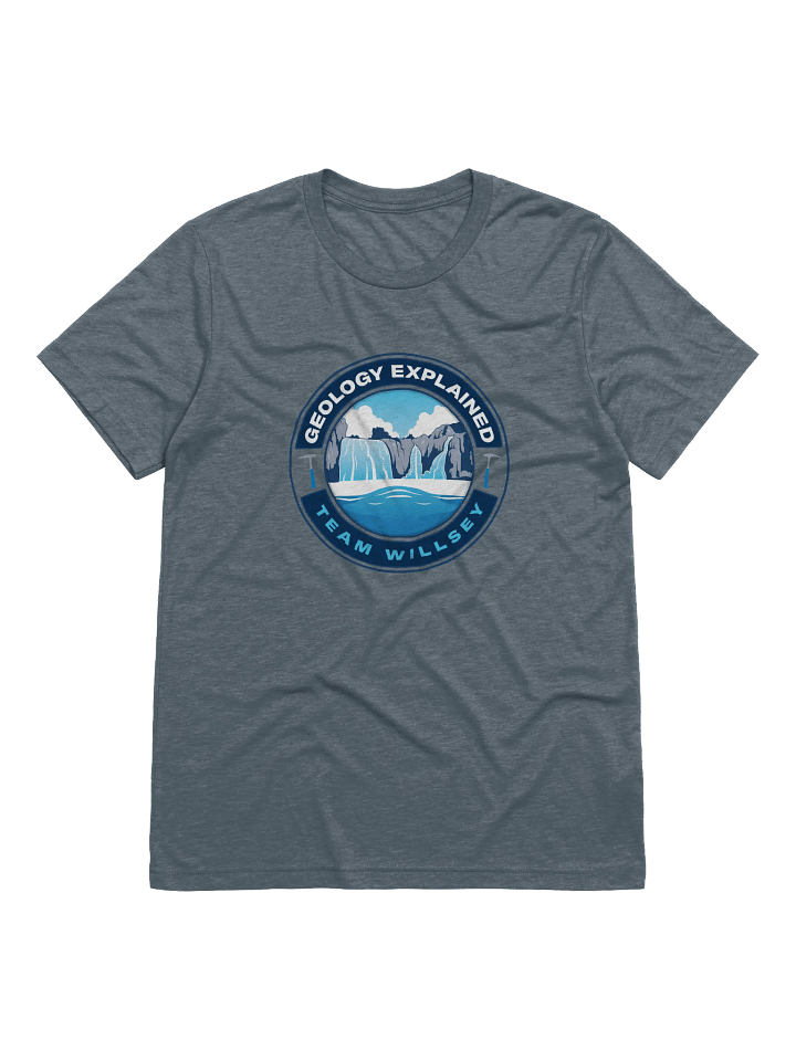 Shaped by Water Tee w/large front logo product image (1)