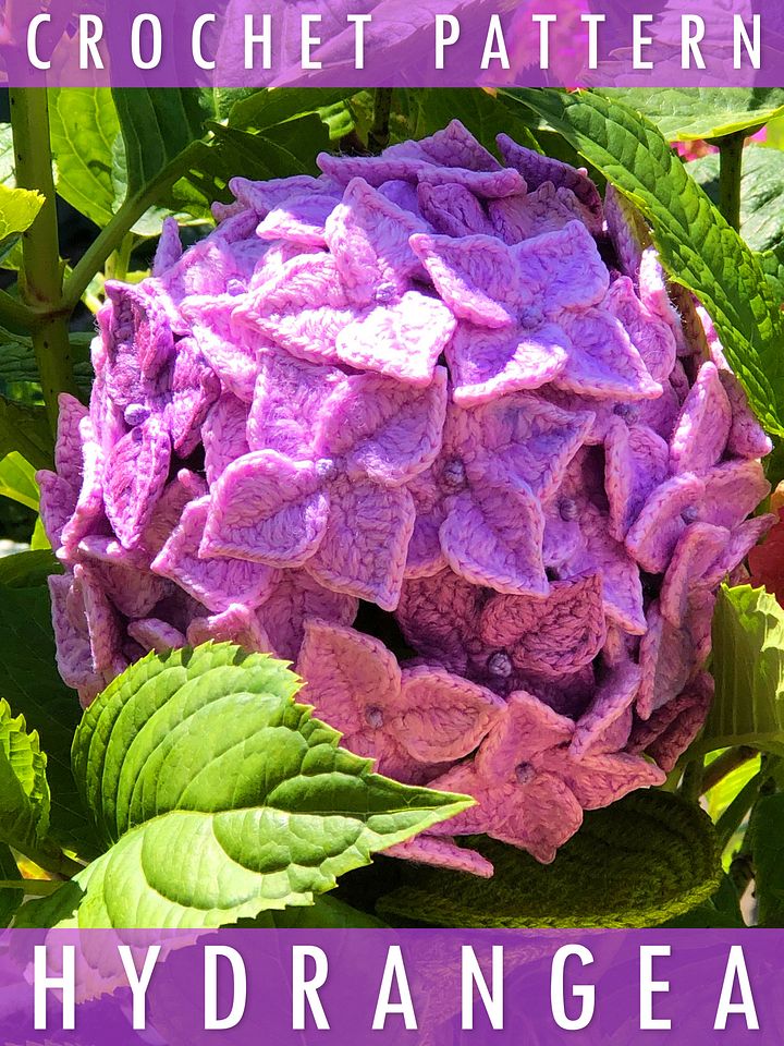 Crochet Hydrangea Pattern product image (1)
