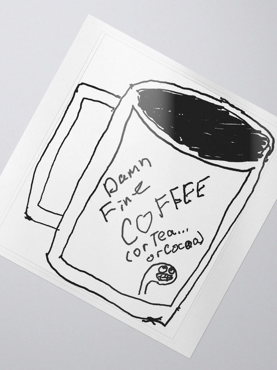 D-mn Fine Coffee (etc) sticker product image (2)