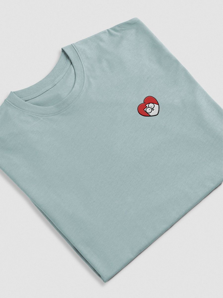 Embroidered Heart Cotton T-Shirt product image (4)