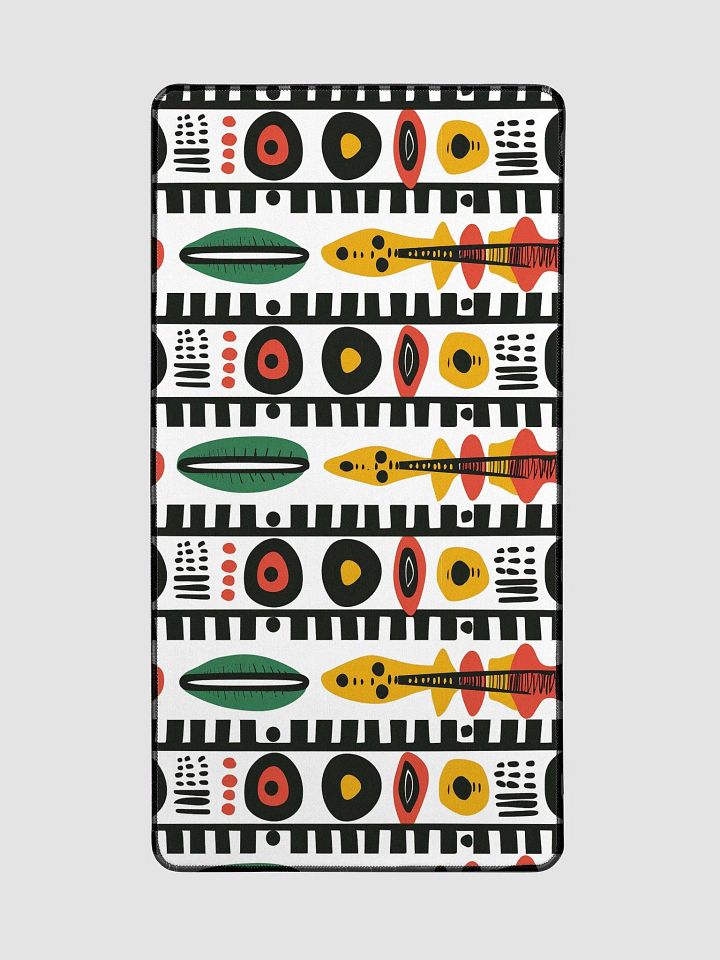 Afrobeat Harmony Desk Mat-15.5" x 31.5" product image (2)