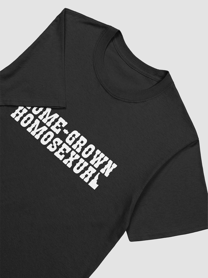 "HOME-GROWN HOMOSEXUAL" dark t-shirt product image (2)