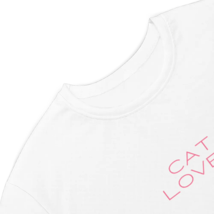 Chic "Cat Lover" All-Over T-Shirt Dress product image (7)