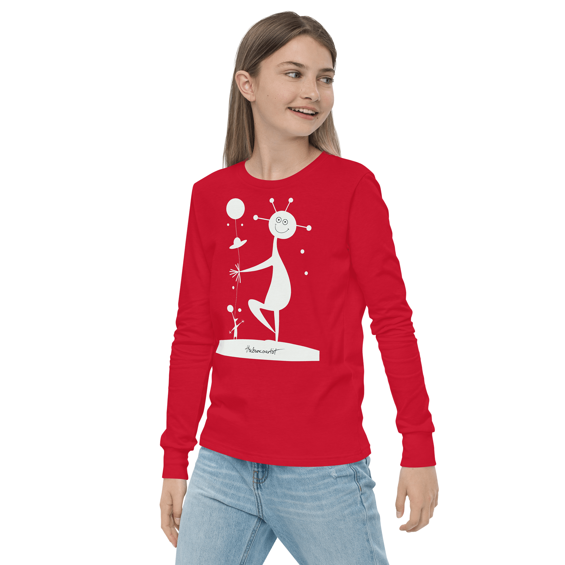 Bella+Canvas Youth Long Sleeve T-Shirt product image (3)