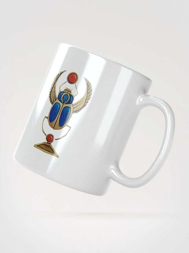 Egyptian Scarab Mug (White) product image (5)