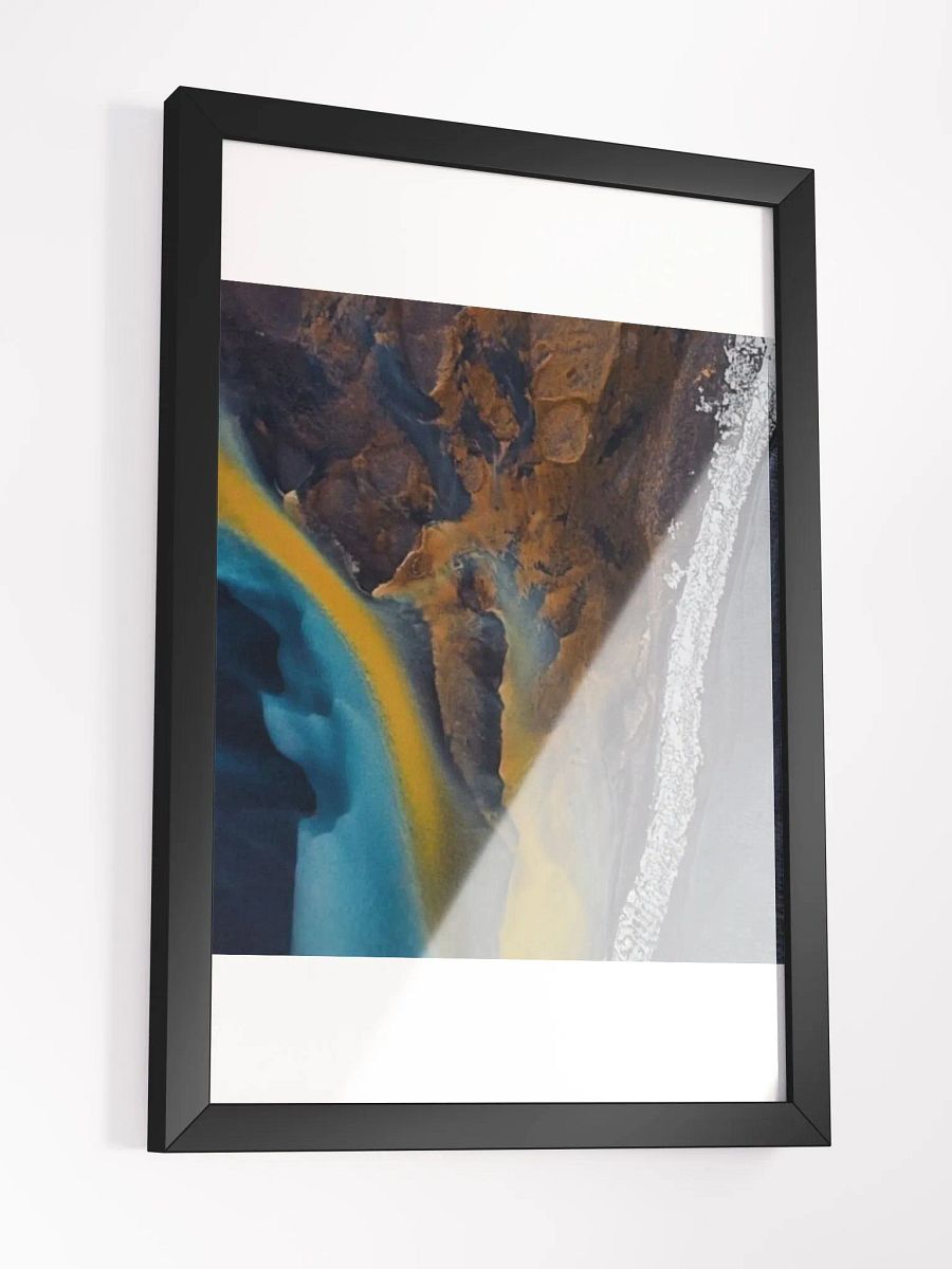 Colorful mountain Framed High-Quality Matte Poster (in) product image (3)