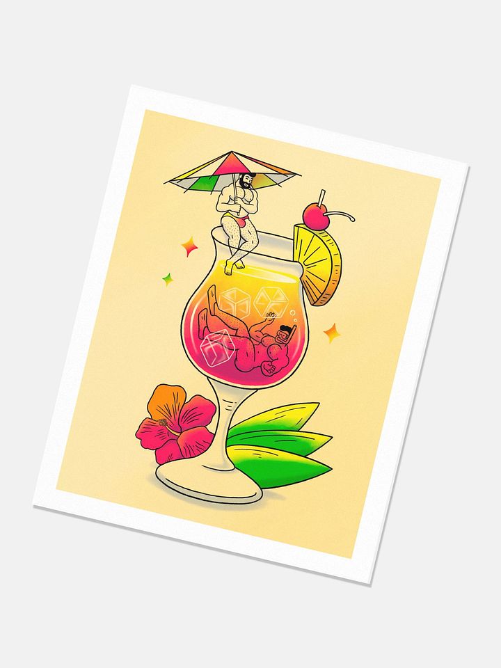 Summer Cocktail 8x10 Print product image (2)