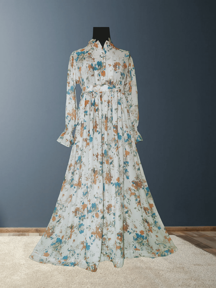 White Floral Maxi product image (1)