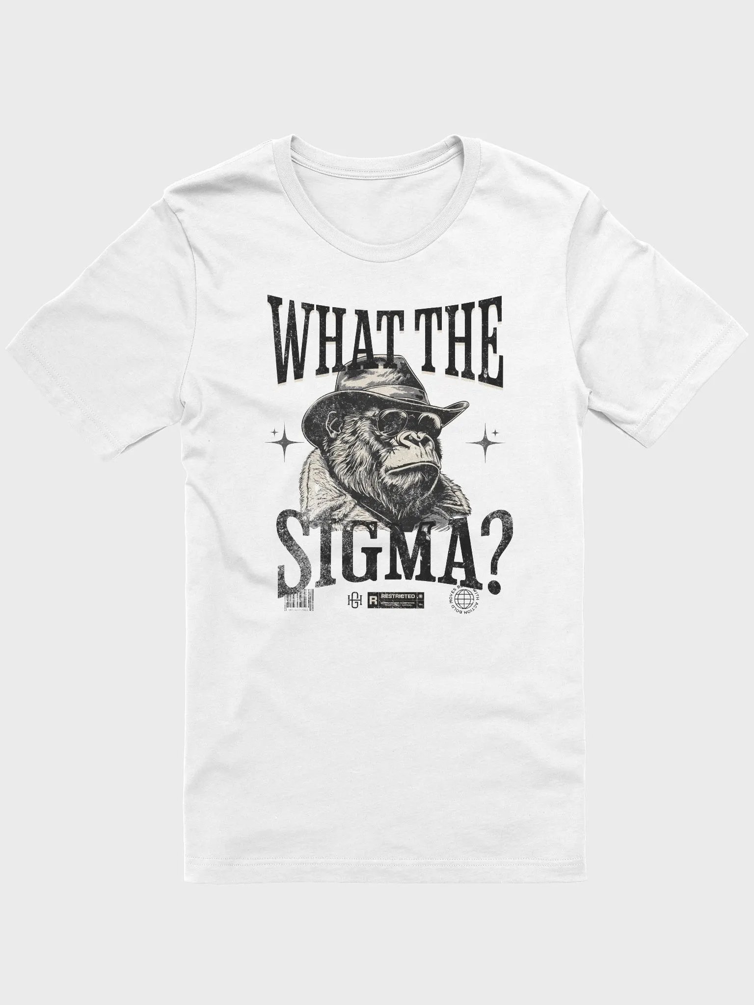 Funny What The Sigma? Ironic Meme T-Shirt product image (104)