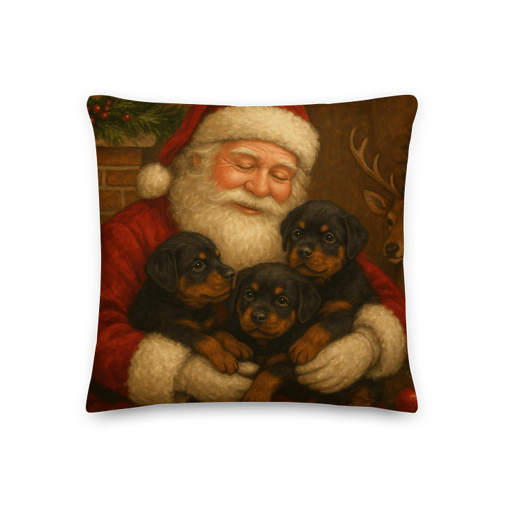 Santa Paws All-Over Print Pillow product image (1)