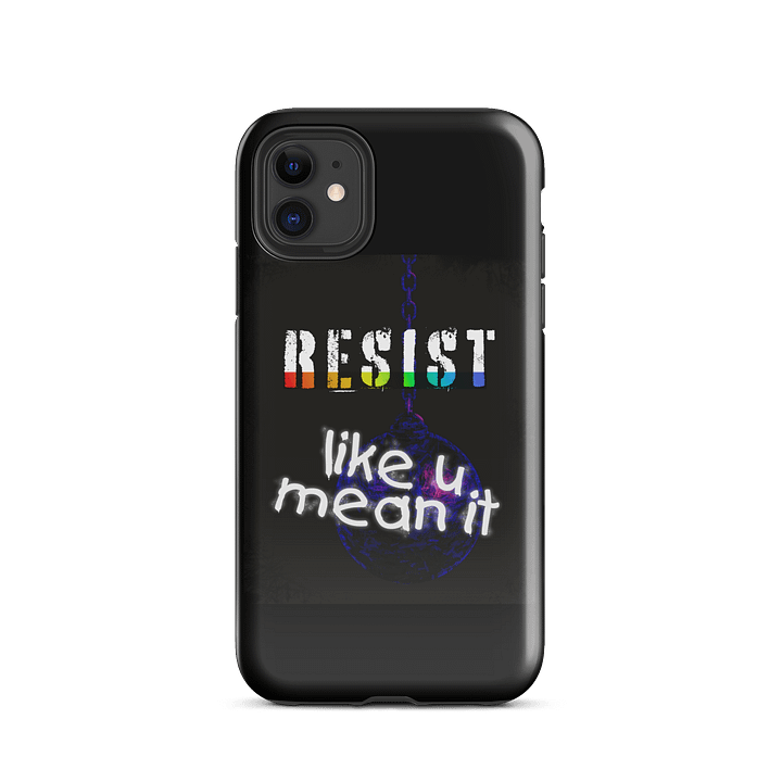 Resist iPhone Case product image (28)