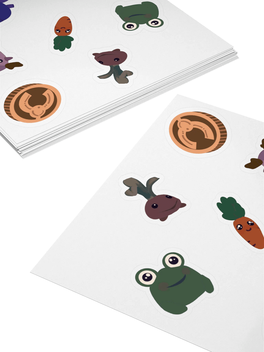 Claw Machine Friends Sticky Sheet product image (4)