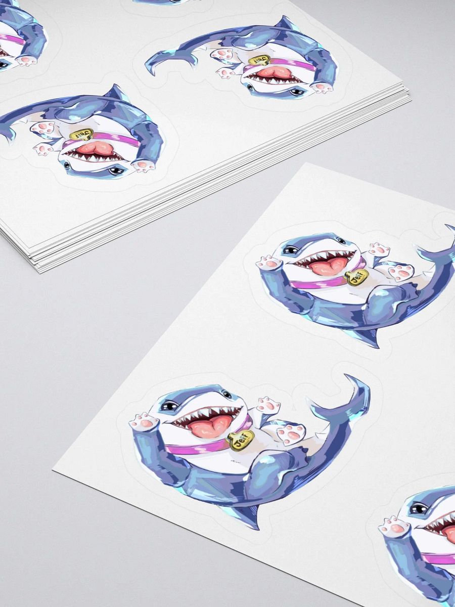 Jeff the Land Shark Sticker Sheet product image (4)