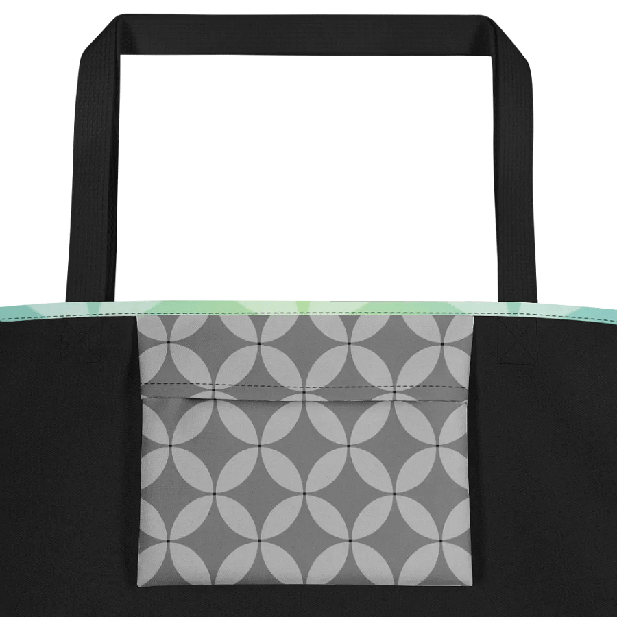 Harmony Circle Polyester Tote Bag product image (4)