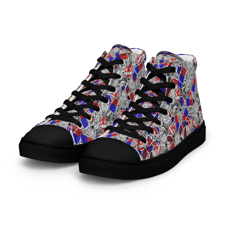 Sticker-Bomb Women's Hi-Tops product image (7)